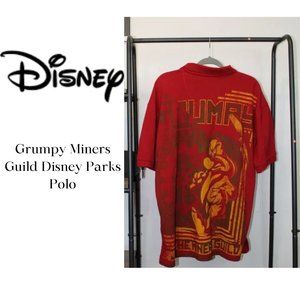 Grumpy Miners Guild Disney Parks Polo